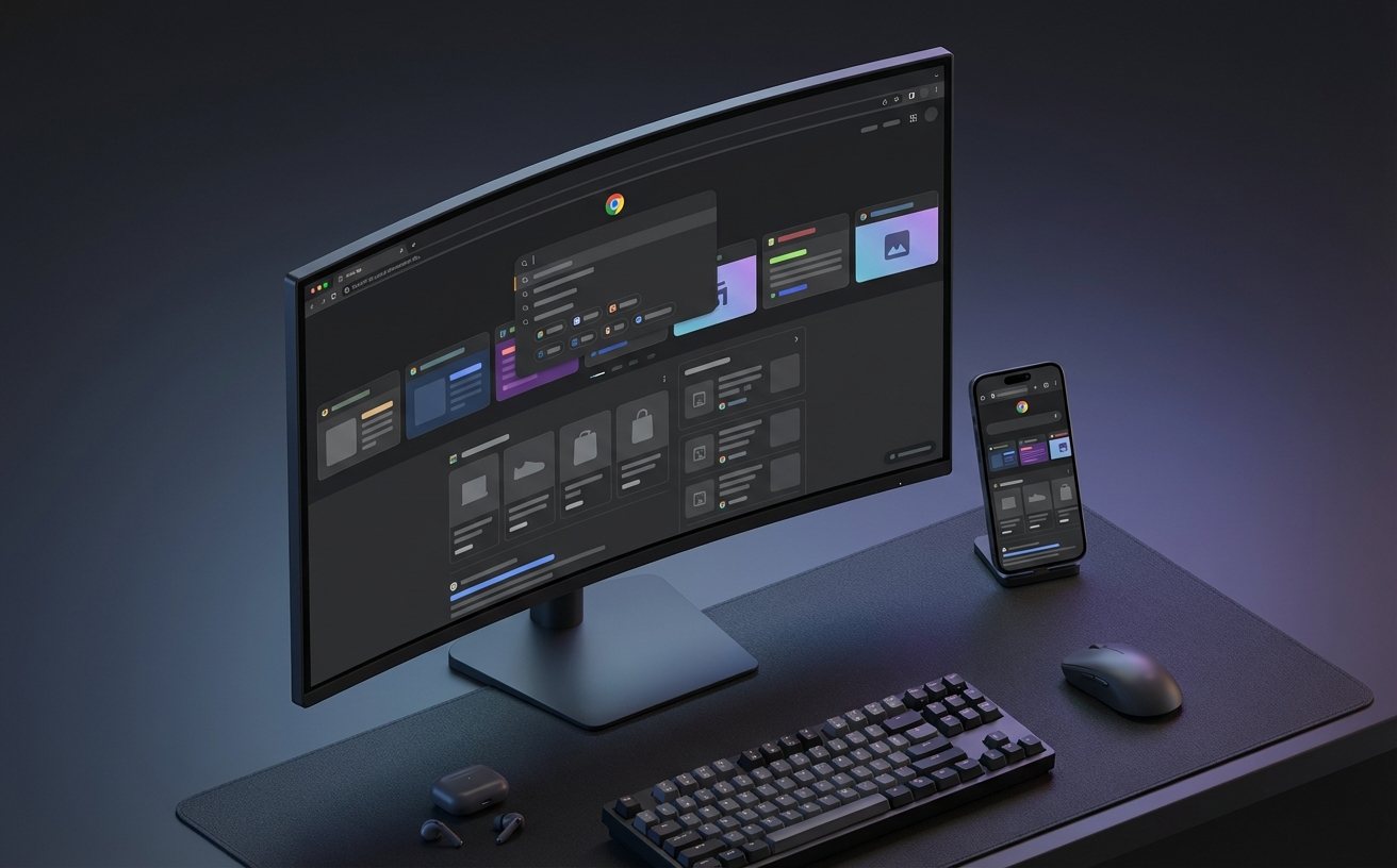 Chrome多标签页管理界面