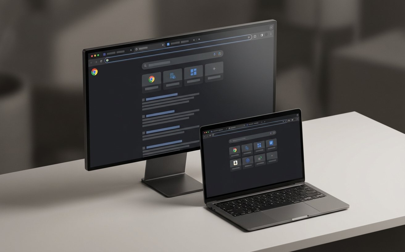Chrome浏览器界面与标签页运行环境